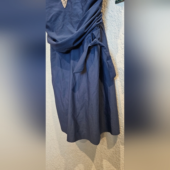 Blooming Jelly Blue One Piece Swim Dress Size Large - Picture 3 of 6